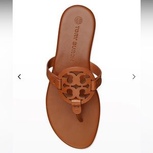 Tory Burch Miller Soft Leather Sandals. Gently used. Worn only a few times.